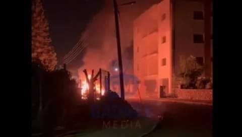פיצוץ בתחנת שנאים במורפו - הפסקת חשמל בשטחים הכבושים