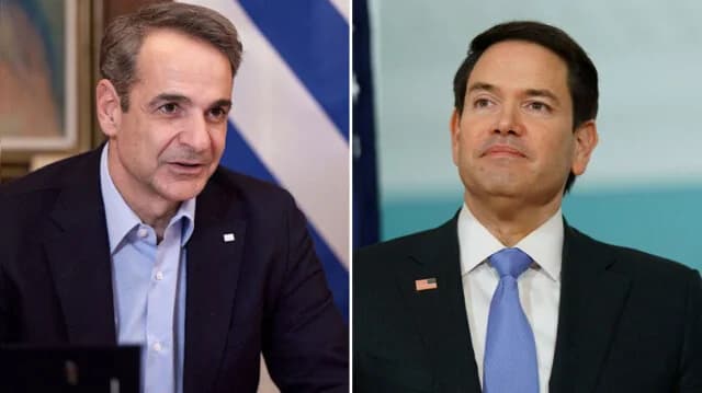 Mitsotakis and Rubio Discuss Libya and Migration in Phone Call