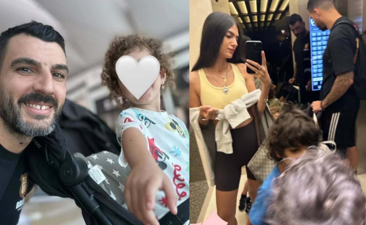 Giorgos Merkis y Andrea Kyriakou: Vacaciones familiares en Dubái