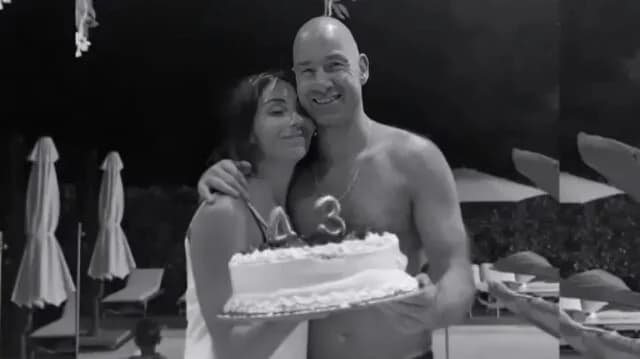 Vassilis Spanoulis: Birthday with Olympia Chopsonidou
