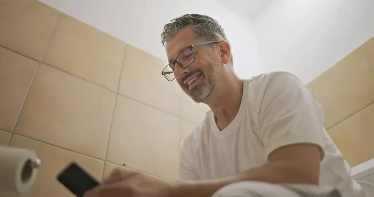 Phone in the Toilet: Does it Increase Hemorrhoid Risk?