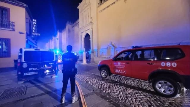 Fire at Córdoba Cathedral-Mosque