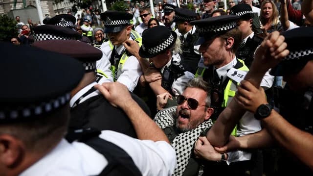 London: Proteste gegen Verbot von Palestine Action – Über 50 Verhaftungen