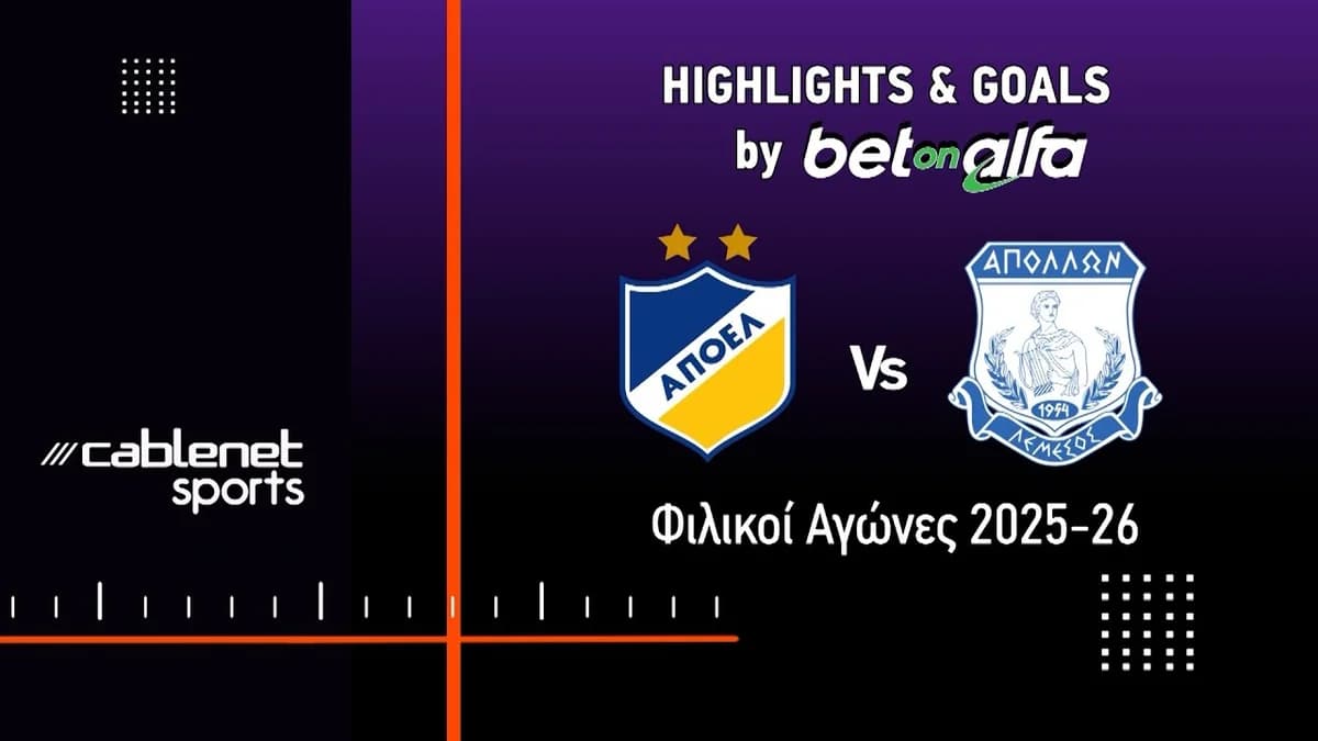Highlights: Apollon's Comeback Victory Over APOEL