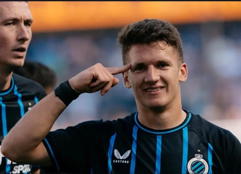 Christos Tzolis Scores Again for Club Brugge (vid)