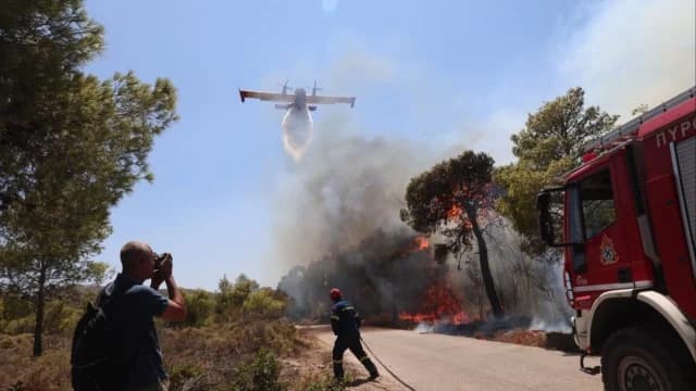 Incendios en Samotracia, Préveza y Keratea: la situación actual