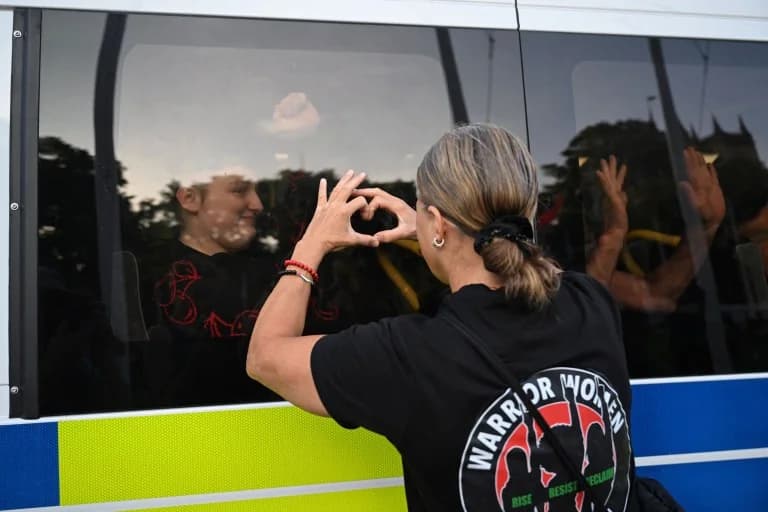 London: Hunderte Festnahmen bei Kundgebung zur Unterstützung von Palestine Action