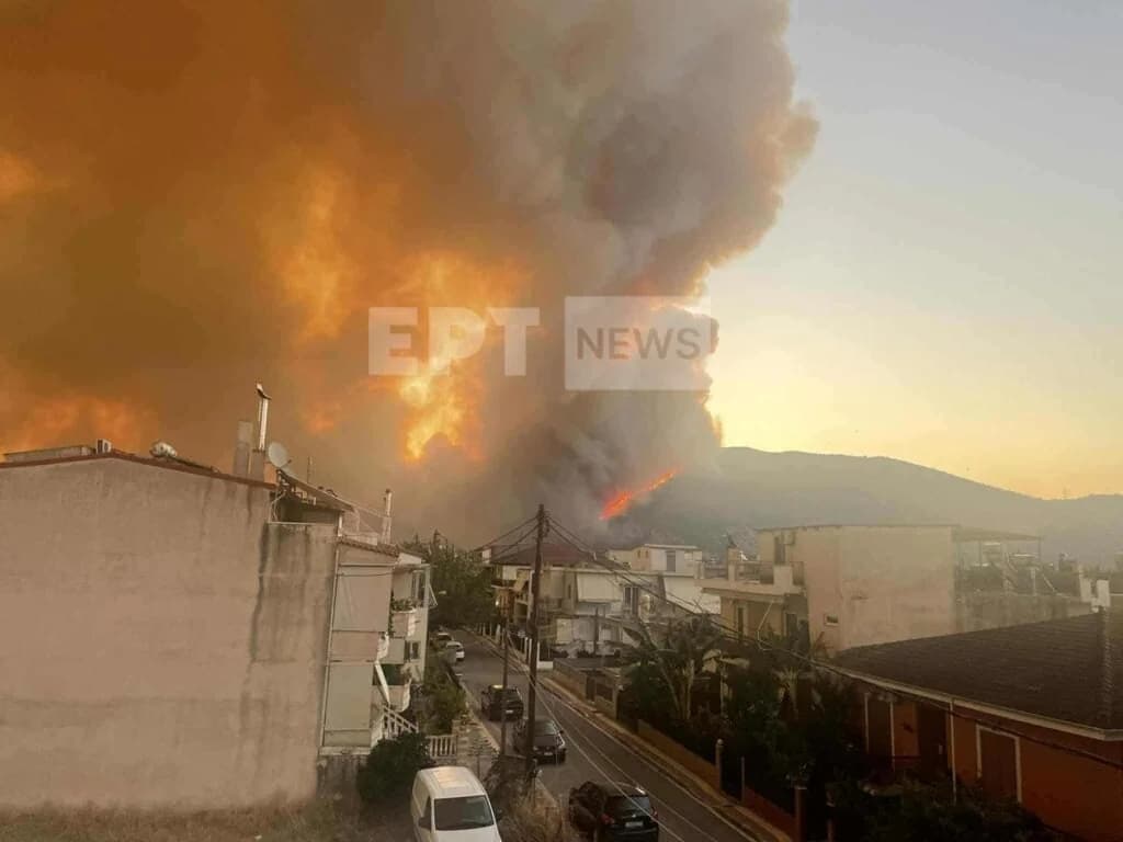 Village Evacuations in Zakynthos, Arta, Vonitsa Due to Fires