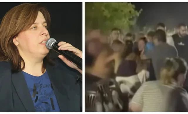 Γωγώ Τσαμπά: Επεισόδια με καρέκλες σε πανηγύρι στην Αιτωλοακαρνανία (Βίντεο)
