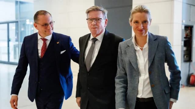 AfD führt in neuer Umfrage - Unzufriedenheit mit deutscher Regierung wächst