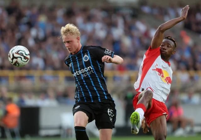 Champions League: Brujas logra una remontada increíble y vence 3-2 al Salzburgo con asistencia de Tzolis