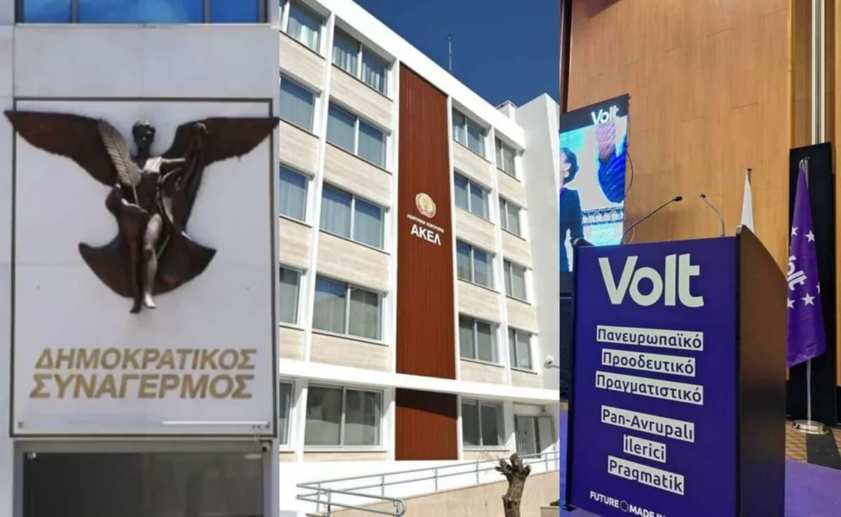 DISY Questions AKEL and Volt on Turkey's Role