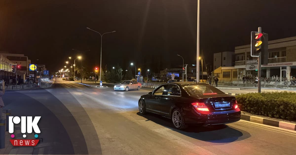 Rekonstruktion eines Verkehrsunfalls in Aglantzia