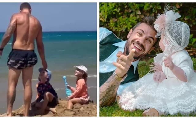 Akis Petretzikis: Daughter's 'flirt' at the beach and his reaction