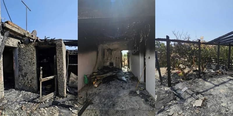 Avgorou: Incendio en una casa causado por un aparato eléctrico