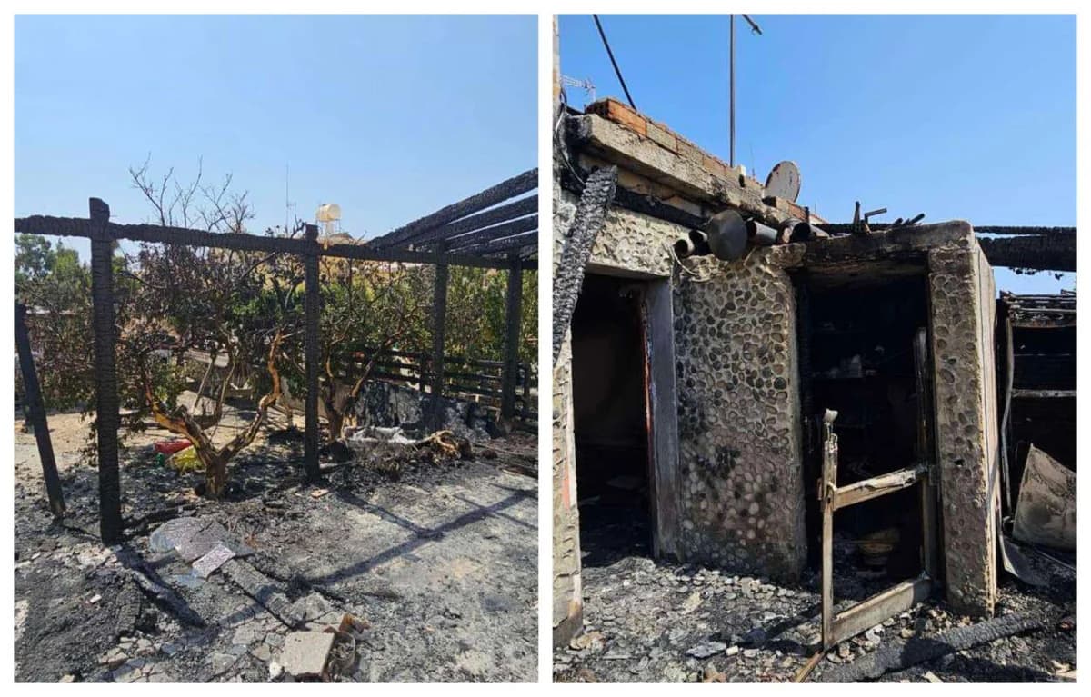 Avgorou: Incendio Doméstico Causado por un Electrodoméstico