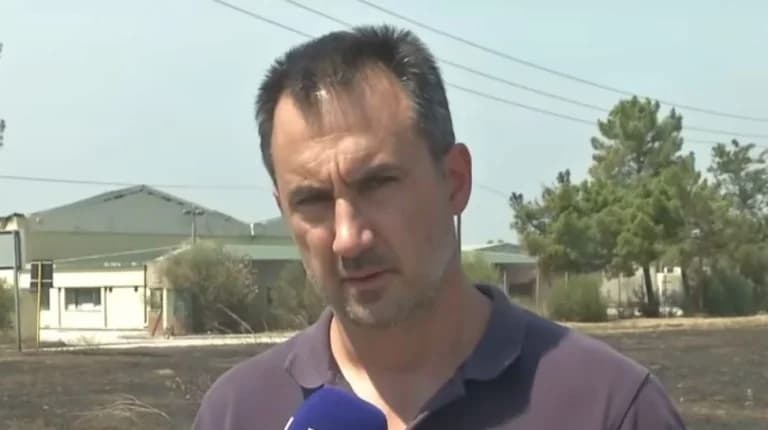 Haritsis: "Gobierno de tierra quemada" por los incendios en Acaya