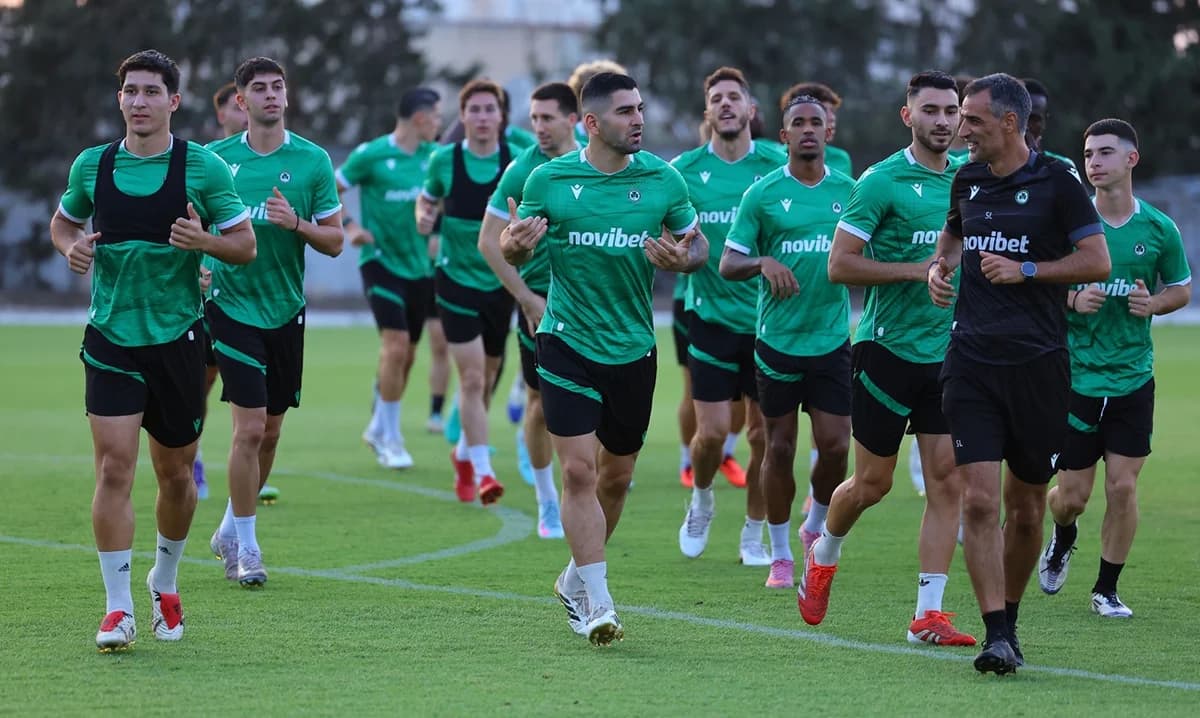 Omonia Listo para el Partido de Vuelta Contra Araz (fotos)