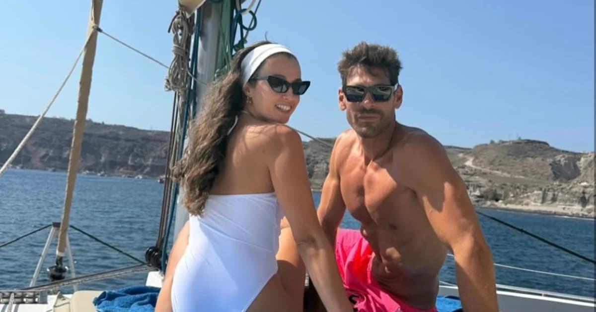 Giannis Spaliaras: Romantischer Urlaub in Santorin mit seiner Partnerin
