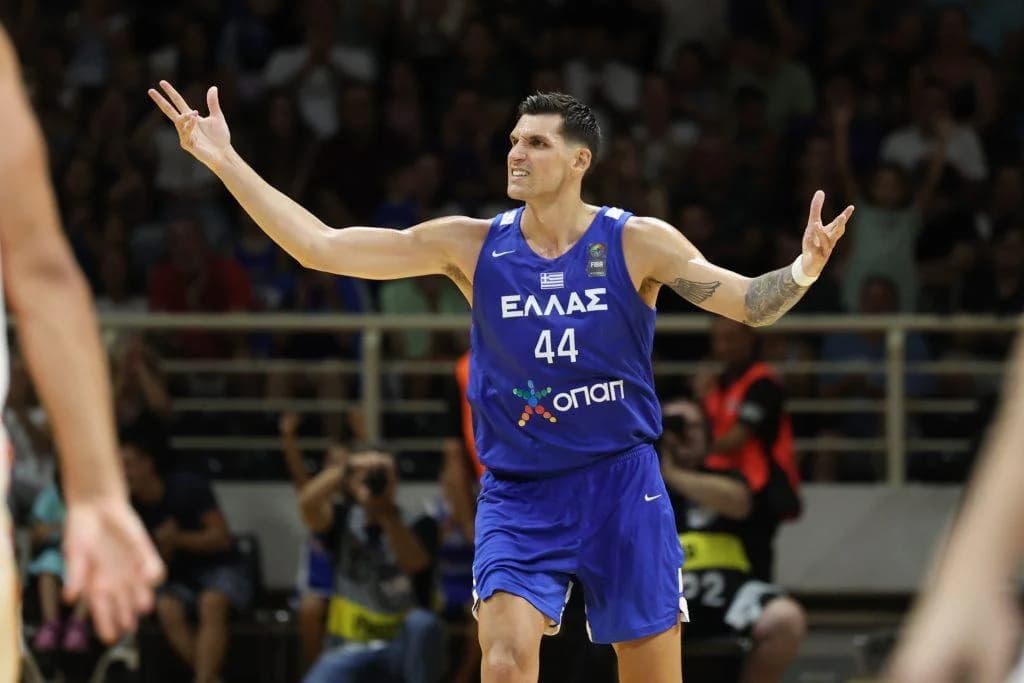Νίκη της Ελλάδας επί του Μαυροβουνίου σε φιλικό προετοιμασίας για το Ευρωμπάσκετ 2025