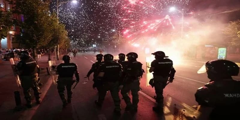 Tensions in Serbia: Attack on SNS Offices and Clashes