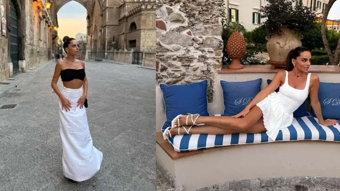 Maria Antona: Highlights from her trip to Sicily with Giorgos Liagas