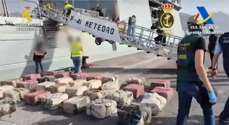 Κανάρια Νησιά: Κατάσχεση 3 τόνων κοκαΐνης με συνεργασία Μαρόκου