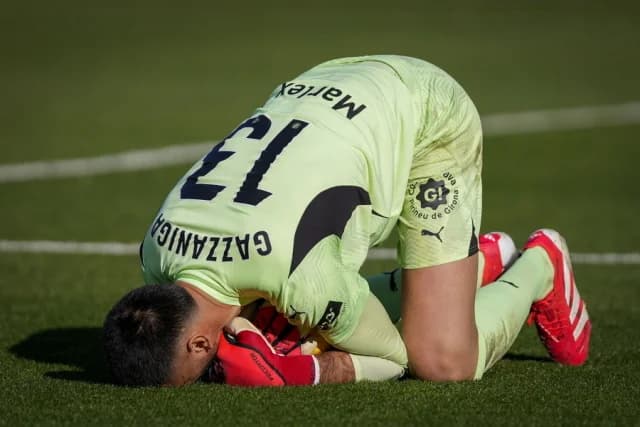 Gazzanigas Patzer: Elfmeter und Platzverweis bei Girona - Rayo Vallecano