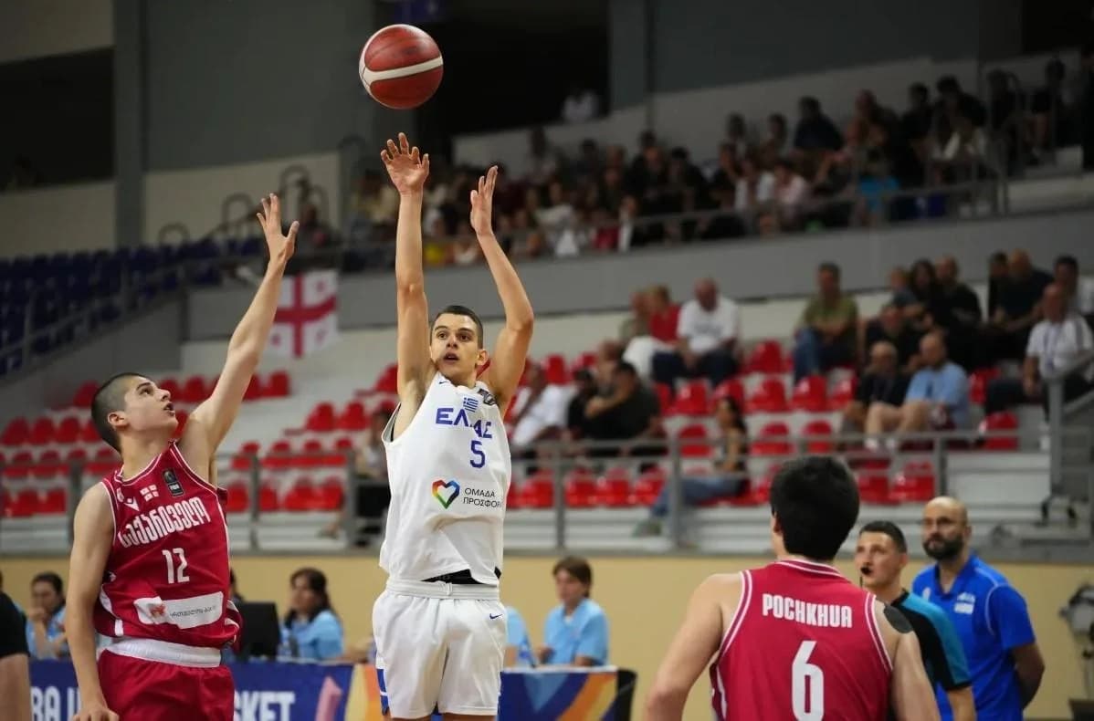 EuroBasket U16: Grecia vence a Georgia y competirá por el 9º puesto