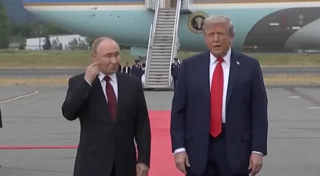Putin in Alaska: Ignoriert Frage nach zivilen Todesopfern