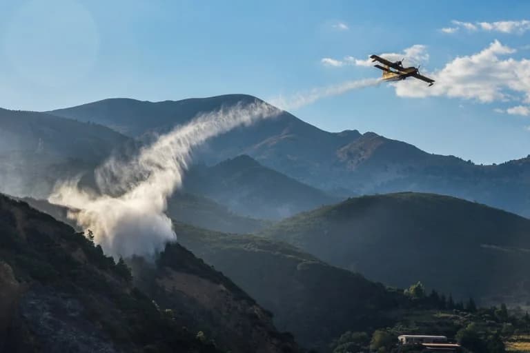 Incendios: 242 focos en 4 días, 320 arrestos por incendio provocado