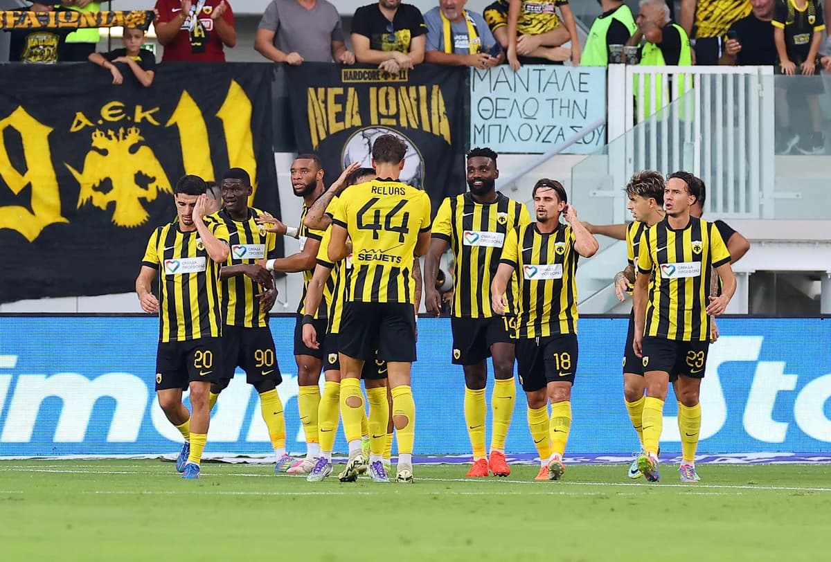 AEK modifica la lista europea para el partido contra el Anderlecht