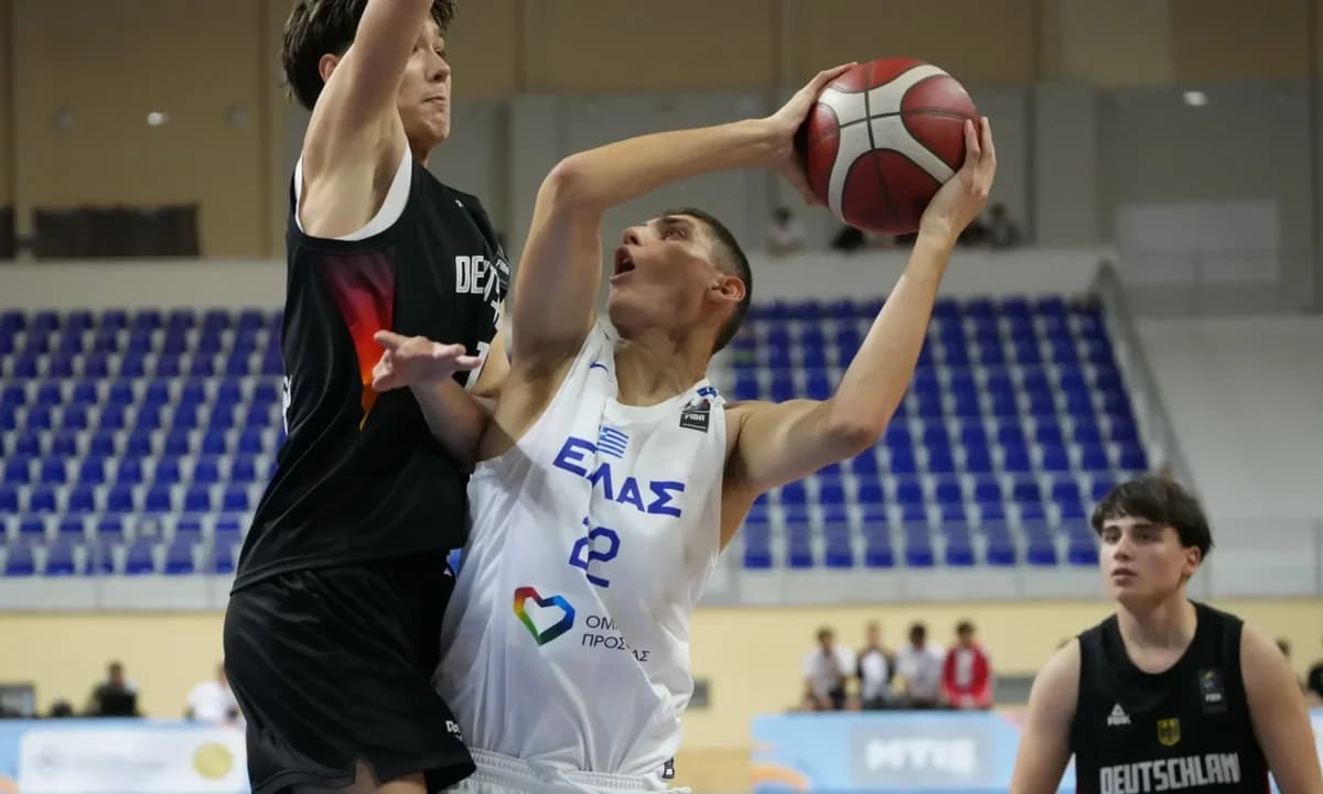 Eurobasket U16: Derrota ante Alemania, 10º puesto para Grecia