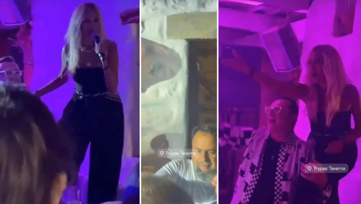 Anna Vissi zu Marinakis: "Vangelis, schreib ein paar Zeilen!"