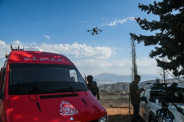 וריה: תושבים דורשים להפסיק את השימוש במזל"ט לגילוי שריפות בסלי