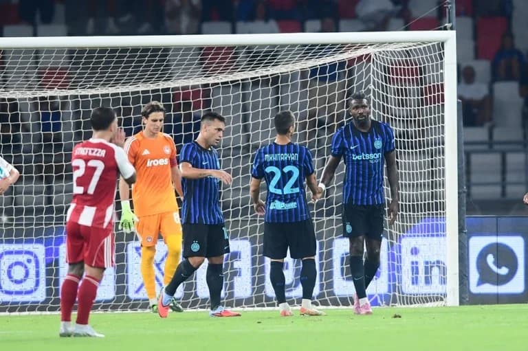Inter vs. Olympiacos: Controversy Surrounds Inter's First Goal (vids)