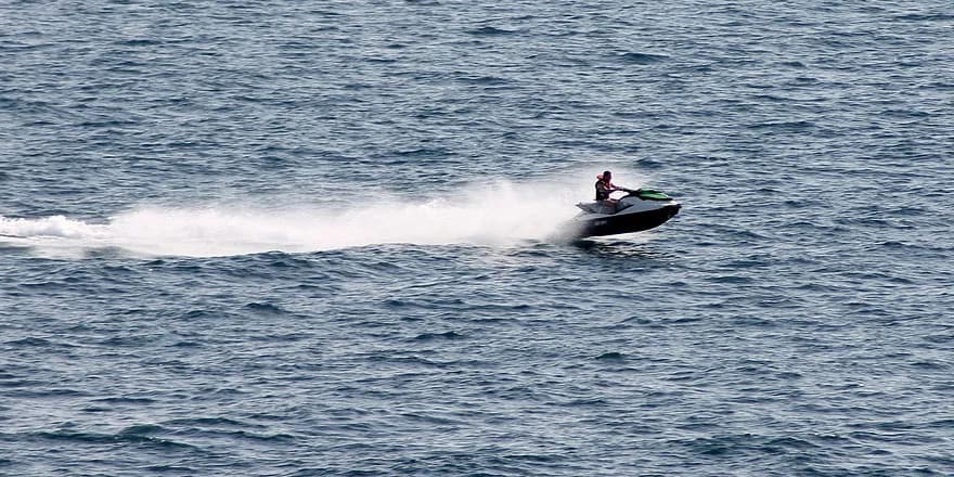 Jet Ski Operator Rescued in Mazotos, Larnaca