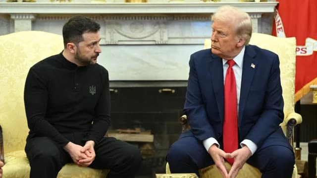 Selenskyj und die "Koalition der Willigen" im Weißen Haus zu Gesprächen mit Trump