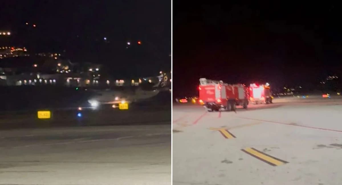 Hubschrauber landet nach Rauchanzeige in Mykonos not