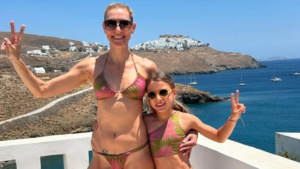 Ζέτα Δούκα: Η παράδοση με την κόρη της στην Παλαιόχωρα Κρήτης