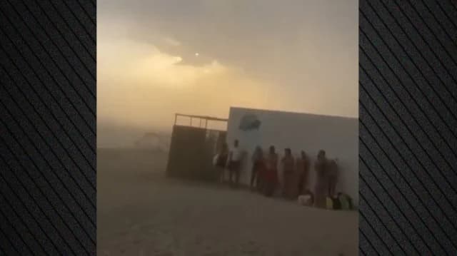 ספרד: סופות ושרפות יער פוקדות את גרנדה