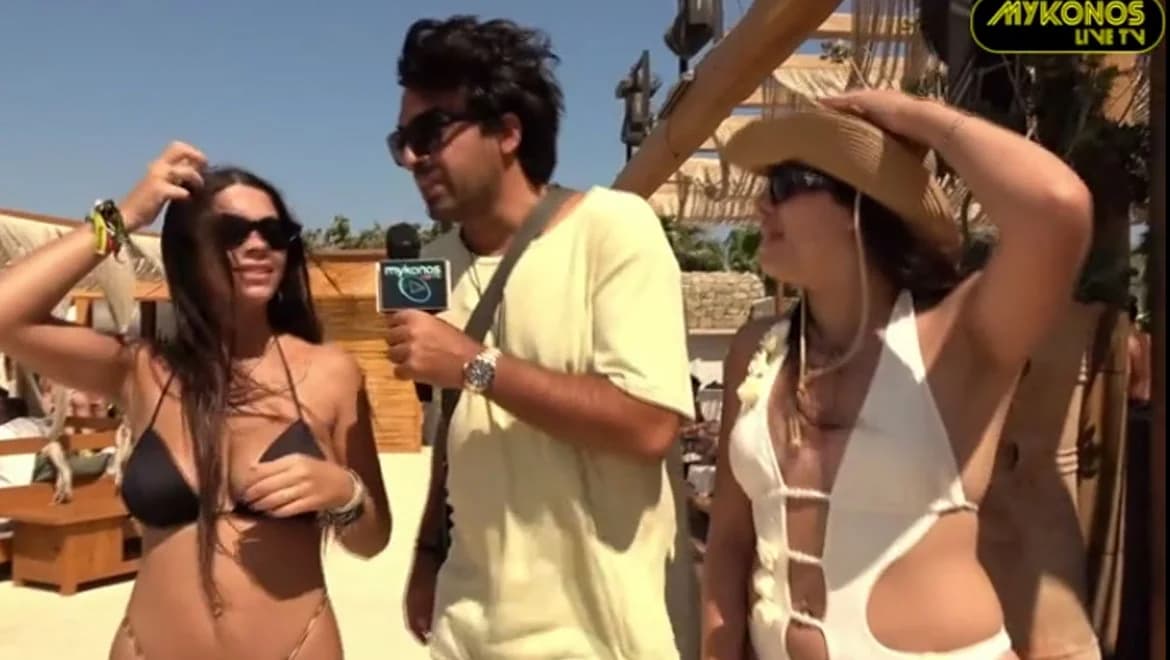 Mykonos: Brasilianerinnen und Italienerinnen beleben die Insel – Video