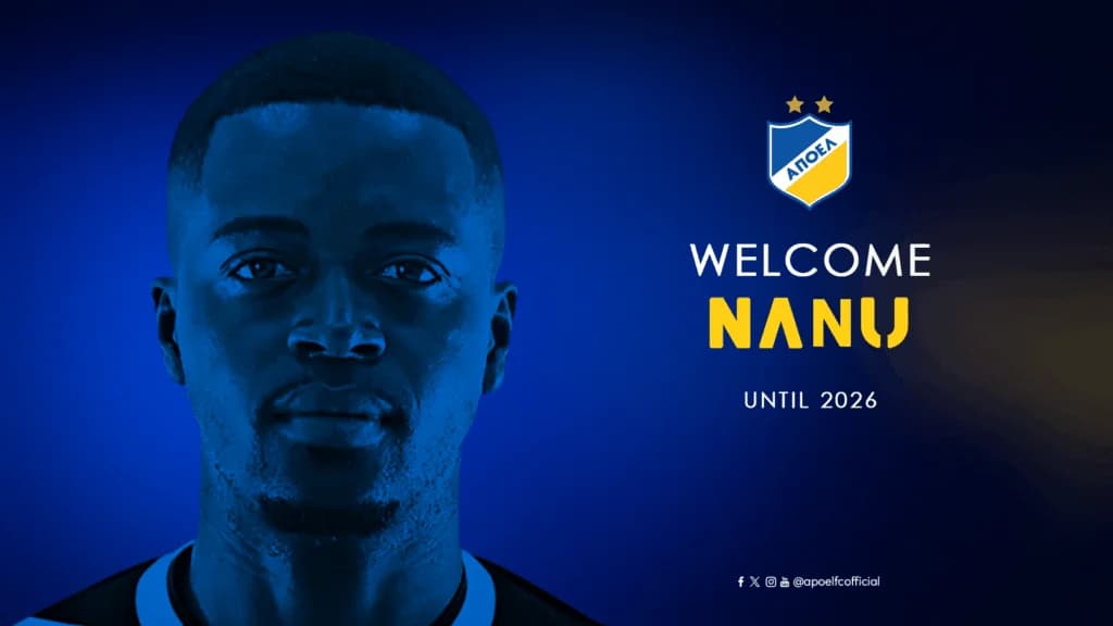 Official: Nanu joins APOEL