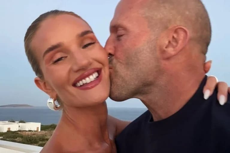 Jason Statham und Rosie Huntington-Whiteley: Urlaub in Antiparos