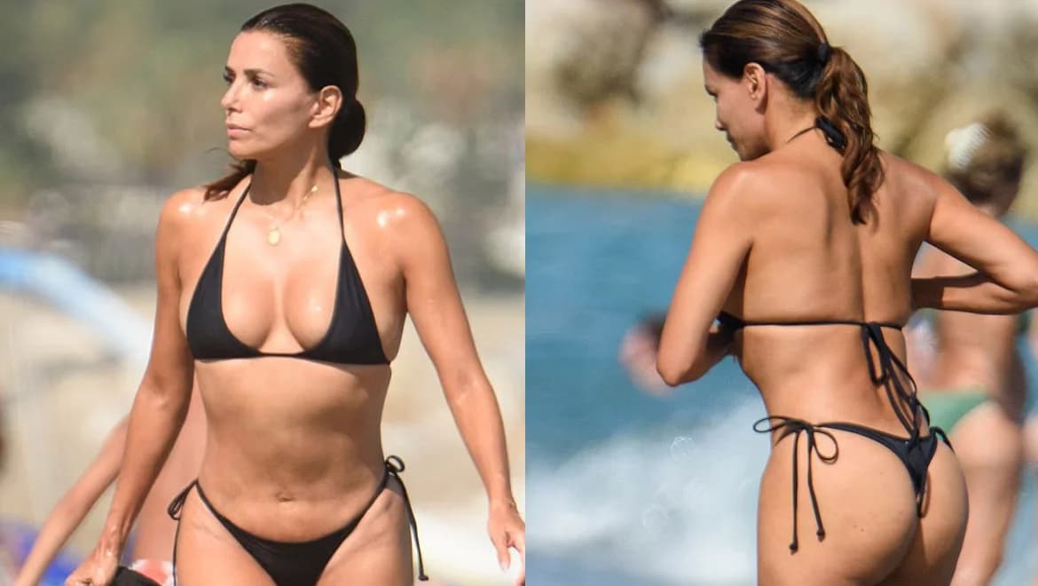 Eva Longoria: Εντυπωσιακή εμφάνιση σε παραλία της Ισπανίας