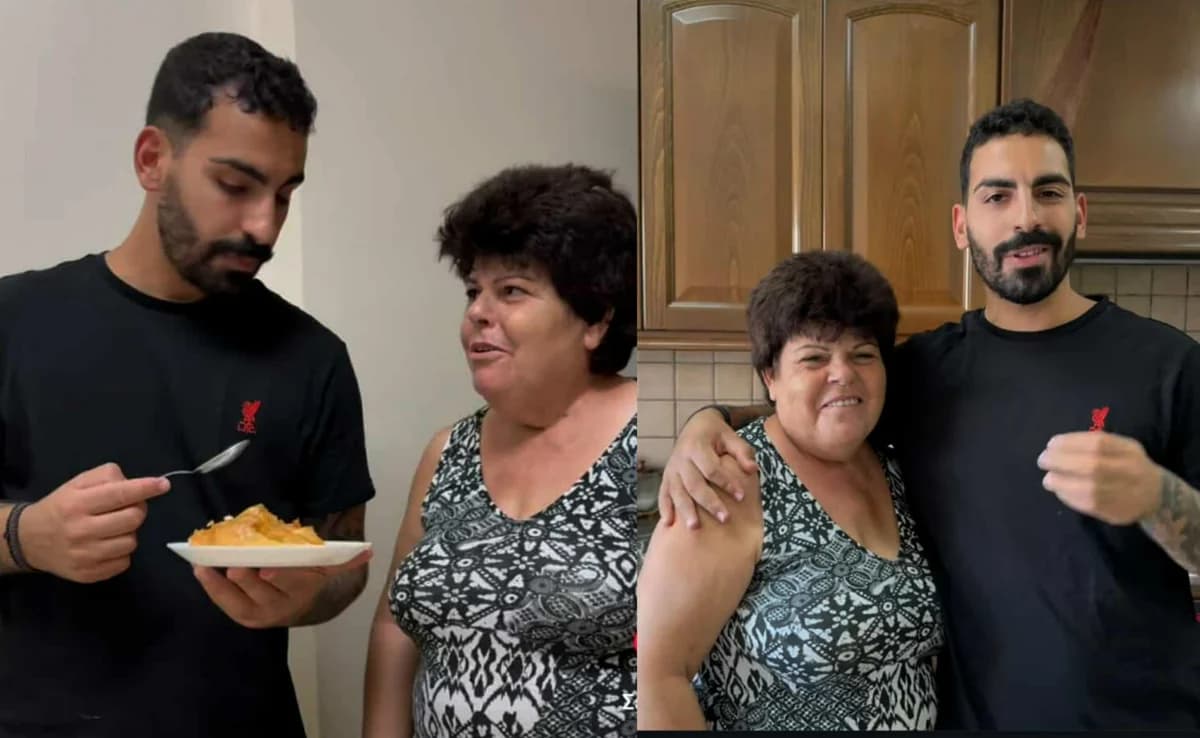 Stavris Georgiou: Cocinando Galaktoboureko con su Madre