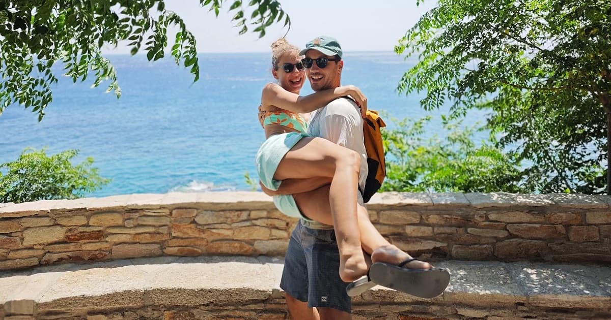 Stathis Koikas and Iliana Mavromati: In love in Ikaria