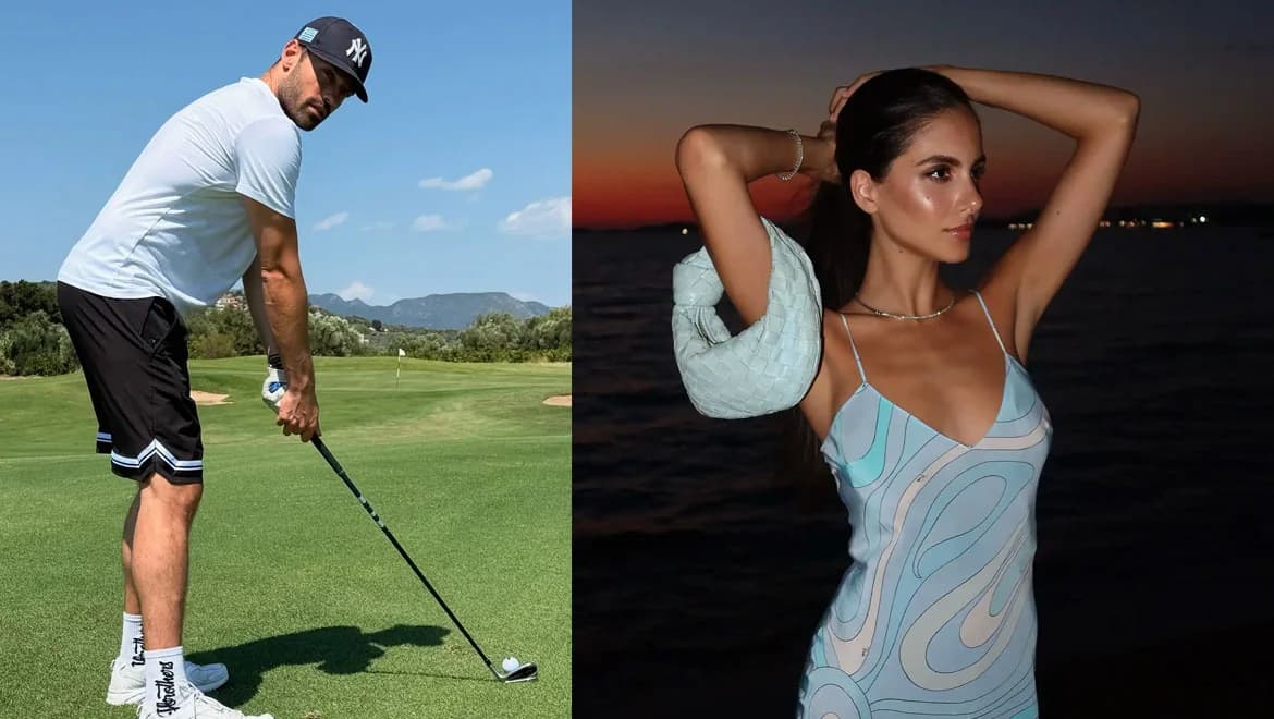 Konstantinos Argiros und Alexandra Nika: Urlaub in Costa Navarino