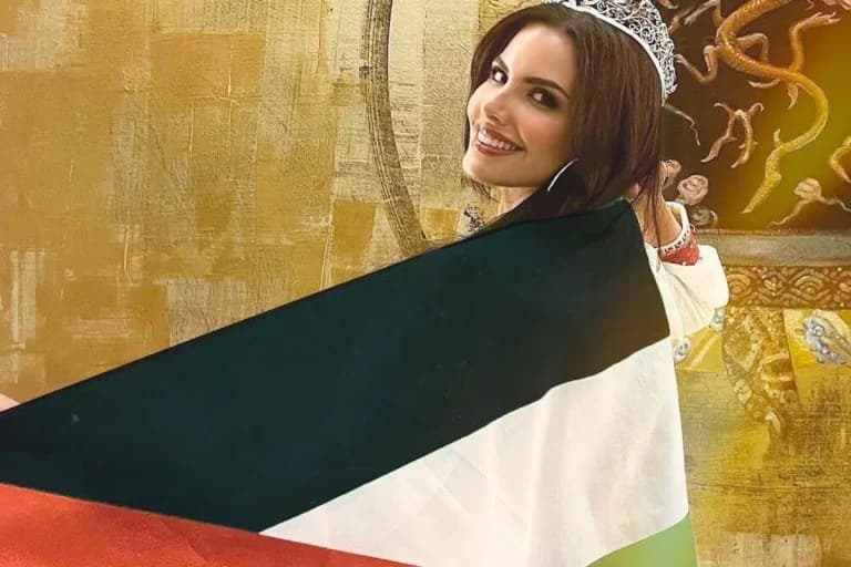 Nadine Ayyoub: Erste palästinensische Vertreterin bei Miss Universe