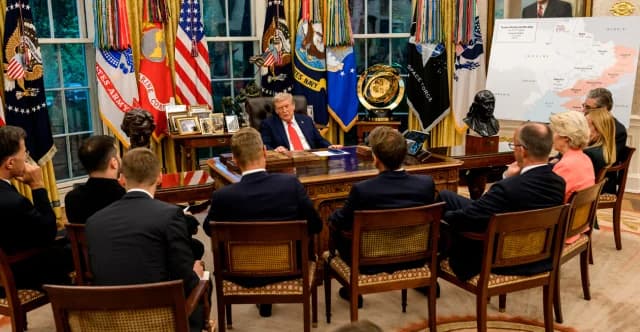 White House: Reactions to Trump's Photos with European Leaders